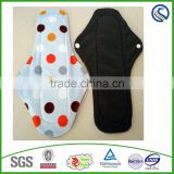 day bamboo cloth menstrual pads reusable sanitary napkin