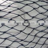 Top quality black anti bird net with knot for agriculture