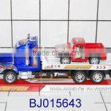 Funny Yellow Truck Toy Happy Kids Plastic Toy Concrete Mixer Truck thumbnail-6