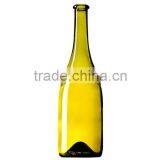 750ml wine glass bottle with embossing