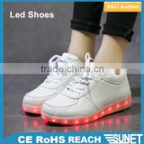 2016 SUNJET best selling new item wholesale led light shoes woman
