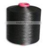 Polyester Yarn DTY 450d/144f TBR Dope Dyed Black thumbnail-1
