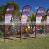 Outdoor Advertising Teardrop Banners