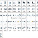 China Zinc Alloy 10 mm Hanging Glass Mounting Clamp thumbnail-3