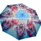 Digital Print Heat Tansparent Imprint ODM Auto Open Close High Quality Best Folding Umbrella thumbnail-2