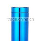 13oz/380ml Blue Chromed/ Metallized Plastic HDPE Bottle thumbnail-2