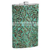 64oz Stainless Steel Hip Flask With Beautiful Picture