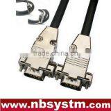 High End VGA/SVGA Cable Metal Shell Assembly