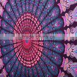 90x90 Inches Mandala Tapestry Indian Tapestry Bedspread Bohemian Hippie Tapestry Beach Throw Home Decor Ethnic Tapestry thumbnail-3
