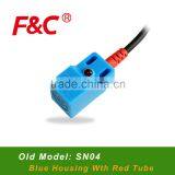 F3N-18TN05 Series (SN04), Square Shape Inductive Proximity Sensor, Reverse Polarity Protected, Short-Circuit Protected, IP67