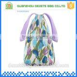 Good Quality Flower Violet Handle Cute Boy Diaper Bags thumbnail-3
