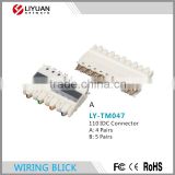 LY-TM047 110 IDC Connector A: 4 Pairs B: 5 Pairs WIRING BLOCK