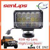 Super Bright 45W High Low Beam Work Light Used for Motorcycle Truck Car Vehicle thumbnail-1