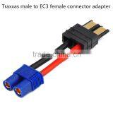 RC EC3 To Traxxas Connector Adaptor EC3 Style Plug To Traxxas Style Plug Adapter Lead