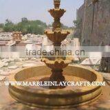 Hand Carved Sandstone Garden Fountain thumbnail-1