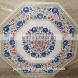 White Marble Inlay Coffee Table Top Indian Makrana Marble Inlay Table Top