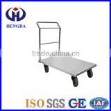 Push the cart stainless steel material