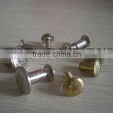 Metal Rivets With Embossed Logo thumbnail-1