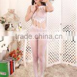 CK1896 New Sexy Hollow Out Women Nude Bodystocking thumbnail-2