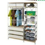 HOT!wood and Metal Wardrobe