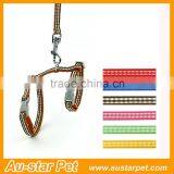 Grid Markings Factory Price Nylon Cat Pet Harness / Leashes thumbnail-3
