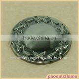 Cap Shape Metal Coat Buttons