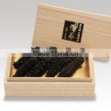 Japanese Hokkaido dried black sea cucumber packed in wooden box