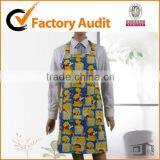 Coated Print Fabric One Pocket Waterproof Apron thumbnail-1