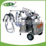 Two Buckets Vacuum Pump Milking Machine thumbnail-3