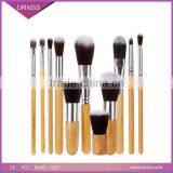 Best Price Cheap Professional Kabuki Bamboo Handle Makeup Brushes Set thumbnail-2