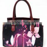 SMART CASUAL LADIES HANDBAGS, TOP HANDLE HANDBAGS WITH ADJUSTABLE SHOULDER STRAP, HIGH QUALITY GENUINE STINGRAY BAGS thumbnail-3