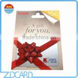 Cr80 PVC Gift Card Backer/Holder Wholesale thumbnail-3
