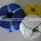 Factory Wholesale 8mm Blue Color 3strand Polypropylene Rope thumbnail-3