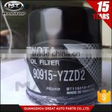 Good Performance Car Parts Oil Filter Type Oil Filter for Toyota 90915-YZZD2 thumbnail-2