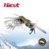 Stainless Steel Multifunction Camping Pocket Knife, Outdoor Survival Swiss Knife thumbnail-1