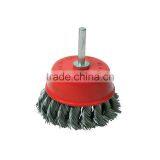 High Quality Twisted Stainless Steel Wire Cup Brush for Machine Polishing thumbnail-5