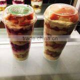 Round Lid Disposable Ice Cream Plastic Cup thumbnail-2