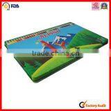 Manufacture Rectangular Metal Colouring Pencil Box