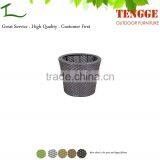 YH-8007 Garden Furniture Flowerpot Resin Rattan Garden Planters thumbnail-1