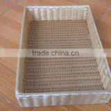 Wholesale Plastic Bread Baskets Plastic Woven Basket thumbnail-4