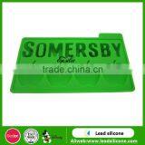 FDA Personalized Apple Shape Silicone Ice Cube Tray,Ice Cube Tray thumbnail-1