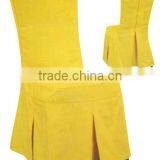 Wholesale Yellow Color Spandex Banquet Chair Covers for Restaurant