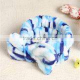 N183 New Products Headband Cute Bowknot Headband in Coral Velvet thumbnail-1