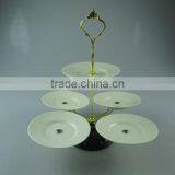 Wholesale Ceramic Cake Stand/candy Stand for Weeding/party/daily Use in Stock thumbnail-1