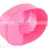 New Top Selling Finger Soak Off Tray Acrylic Gel Nail Bubble Bath Spa Bowl Professional Manicure Nail Bubble Hand Bowl thumbnail-4