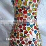 Wedding Favors Shapes Colored Mosaic Murano Art Glass Vase thumbnail-4