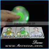 High Quality LED Colorful Lighting Hand Spinner Fidget Finger Fingertip Gyro thumbnail-1