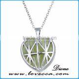 Magic Round Fairy Locket Pendant Gift Luminous Glow in the Dark Necklace thumbnail-2