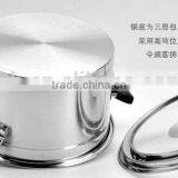 Colorful Stainless Steel Casserole Pot Soup Pot thumbnail-6