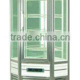 Triangle Glass Showcase/refrigerator Cake Showcase/fruit Showcase/beverage Showcase thumbnail-1